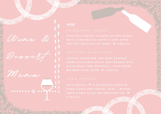 Wine Menu 2